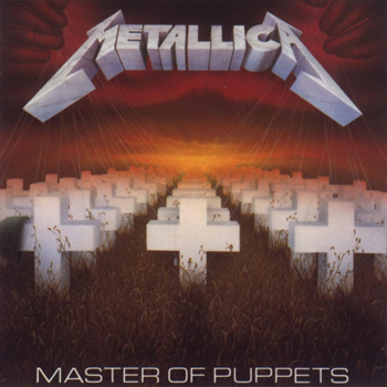 Cover of 'Master of Puppets' - Metallica